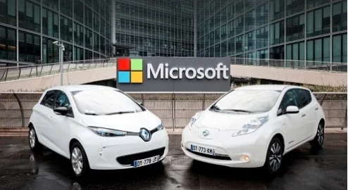 Renault-Nissan и Microsoft стали партнерами