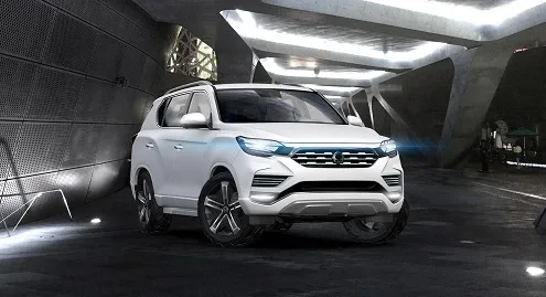 SsangYong showed a precursor to the new Rexton