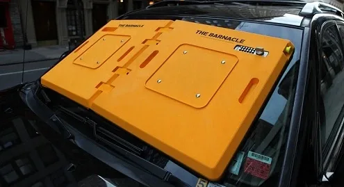 In the US, windshields will be covered for unpaid parking