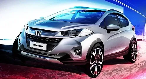 Honda показала первое изображение нового кроссовера