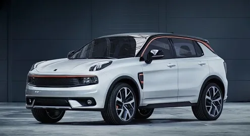 Geely concern presented a crossover under a new brand