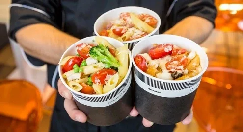 Новый эксперимент от вкусной заправки: «ОККО» готовит пасту на АЗК