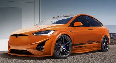 Тюнеры добавили агрессии кроссоверу Tesla Model X