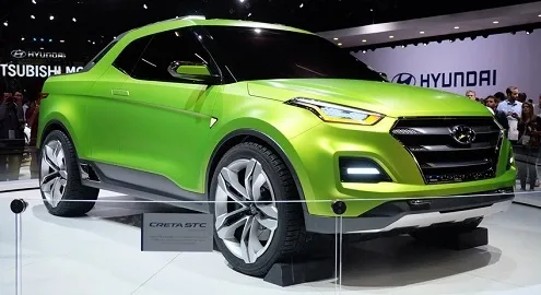 Кроссовер Hyundai Creta превратили в пикап