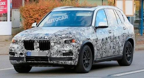 Новый BMW X5 выехал на первые тесты