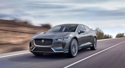 В Лос-Анджелесе представили первый электрический Jaguar