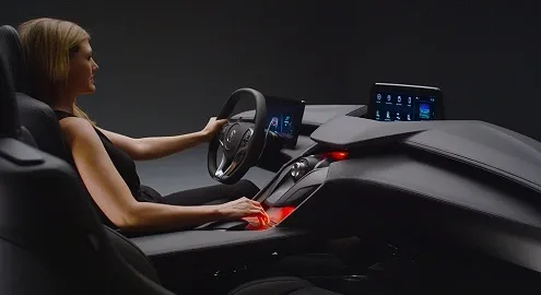Acura показала концептуальный салон Precision Cockpit