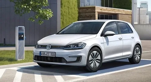 Electric Volkswagen e-Golf increased its range