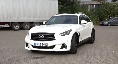 Choosing Infiniti QX70 in Germany