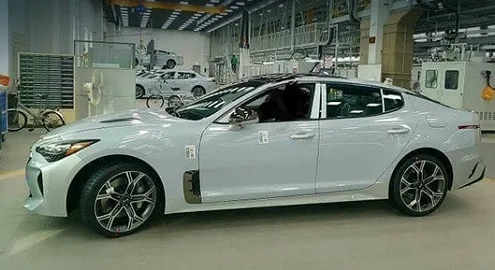Шпионы рассекретили новый спортседан KIA