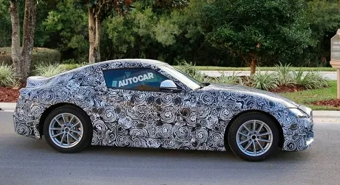 New Toyota Supra hit the road for testing