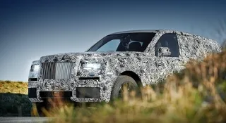 Rolls-Royce поділився першими фото позашляховика Cullinan