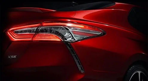 Опубликован первый тизер новой Toyota Camry