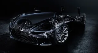 Опубліковано перше зображення нового Lexus LS