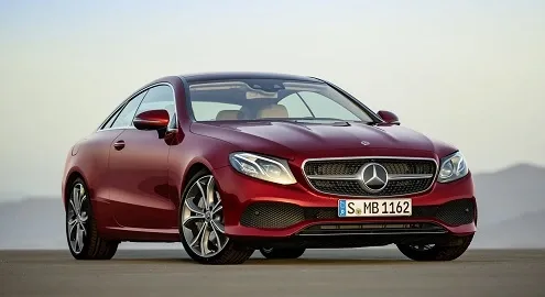 Mercedes-Benz E-Class Coupe officially unveiled