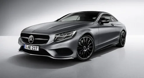 Mercedes-Benz S-Class Coupe received the Night Edition version