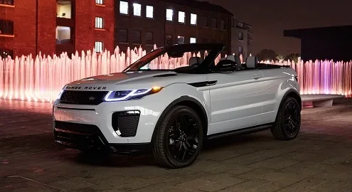 Кабриолет Range Rover Evoque приехал в Украину