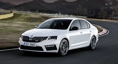 Skoda updated the "hot" Octavia RS