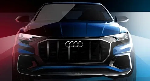 Audi hinted at a new Q8 crossover