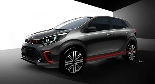 First teasers of the new generation Kia Picanto have been published