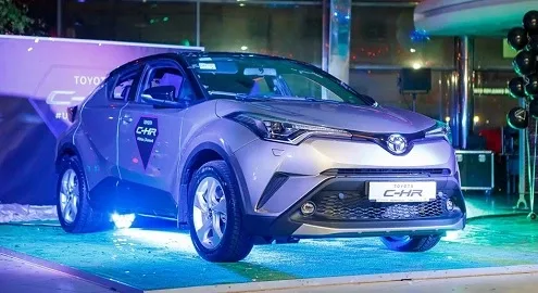 В Украине презентовали кроссовер Toyota CH-R