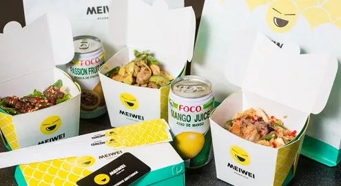 The Meiwei restaurant of the OKKO chain launched its own free delivery