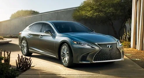 The new generation of the Lexus LS sedan debuted in Detroit