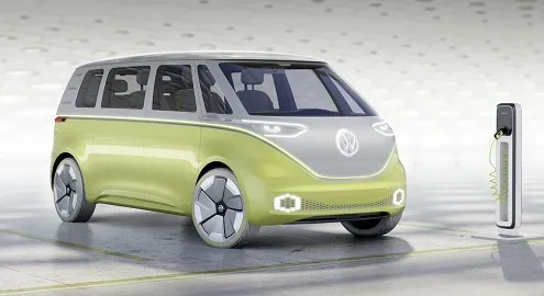 Volkswagen presented the autonomous concept I.D. Buzz