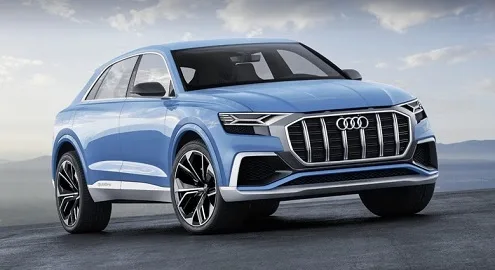 Audi showed the Q8 concept in Detroit