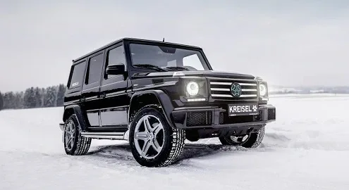 Arnold Schwarzenegger got himself an electric Mercedes-Benz G-Class