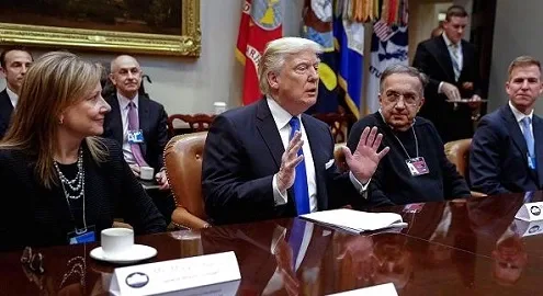 Trump held a meeting with heads of American automakers
