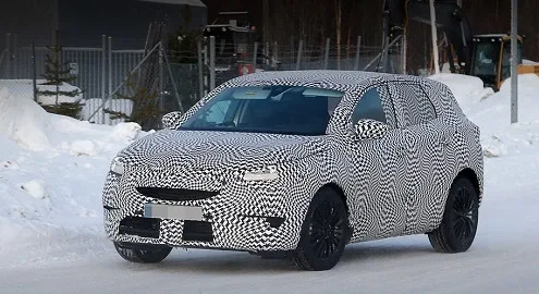 Opel Grandland X crossover hit the tests