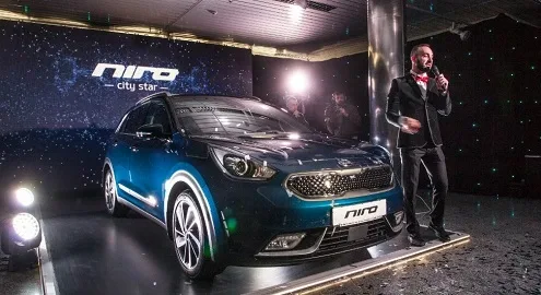 В Украине официально представили кроссовер Kia Niro