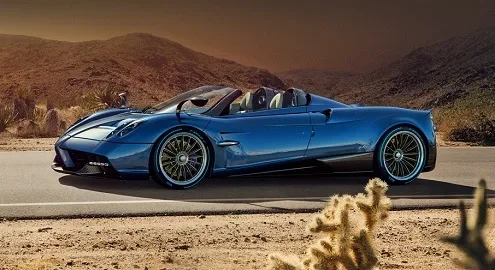 Суперкар Pagani Huyara лишился крыши