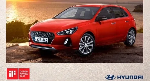 Дизайн Hyundai i30 нового поколения отметили наградой iF Design