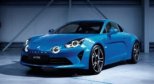 The Alpine A110 sports car has been officially unveiled