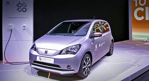 Seat Mii turned into an electric car