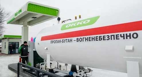 В сети «ОККО» заработали 6 новых газовых модулей