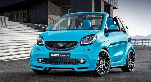 Ателье Brabus представило 125-сильный Smart