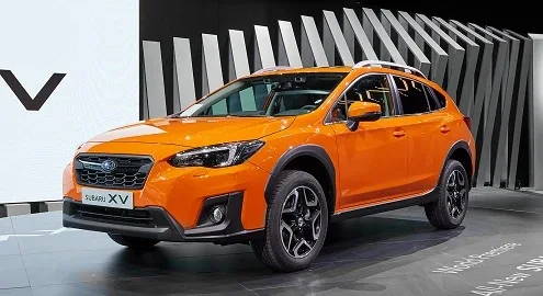 The new generation of the Subaru XV crossover debuted in Geneva