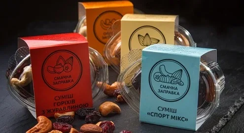 На «ОККО» появились орехи и сухофрукты под собственной ТМ «Смачна заправка»