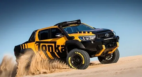 Toyota представила экстремальную версию пикапа Hilux