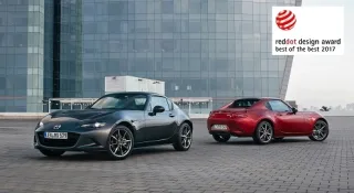 Mazda MX-5 RF удостоєна нагороди «Кращий з кращих» 2017 Red Dot awards