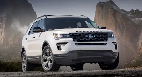 Ford Explorer has undergone a light facelift