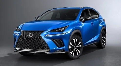 The Lexus NX crossover has been slightly updated