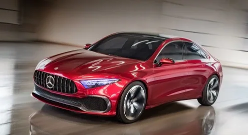 Mercedes-Benz Concept A Sedan намекнул на новый A-Class