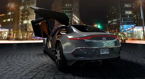 Электрокар Fisker EMotion представят в конце лета