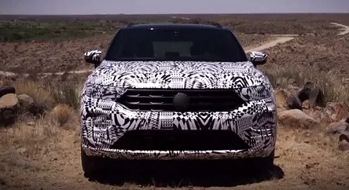 Volkswagen has revealed the exterior of the T-Roc crossover