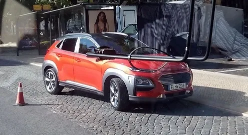 Кроссовер Hyundai Kona досрочно рассекретили в Португалии
