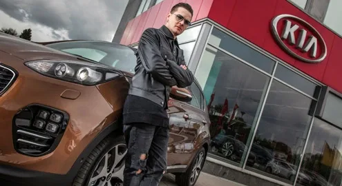 Солист группы O.Torvald Женя Галич стал лицом бренда Kia в Украине